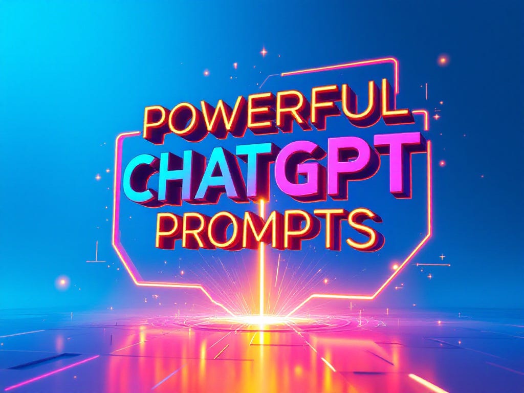 7 prompts of chatgpt